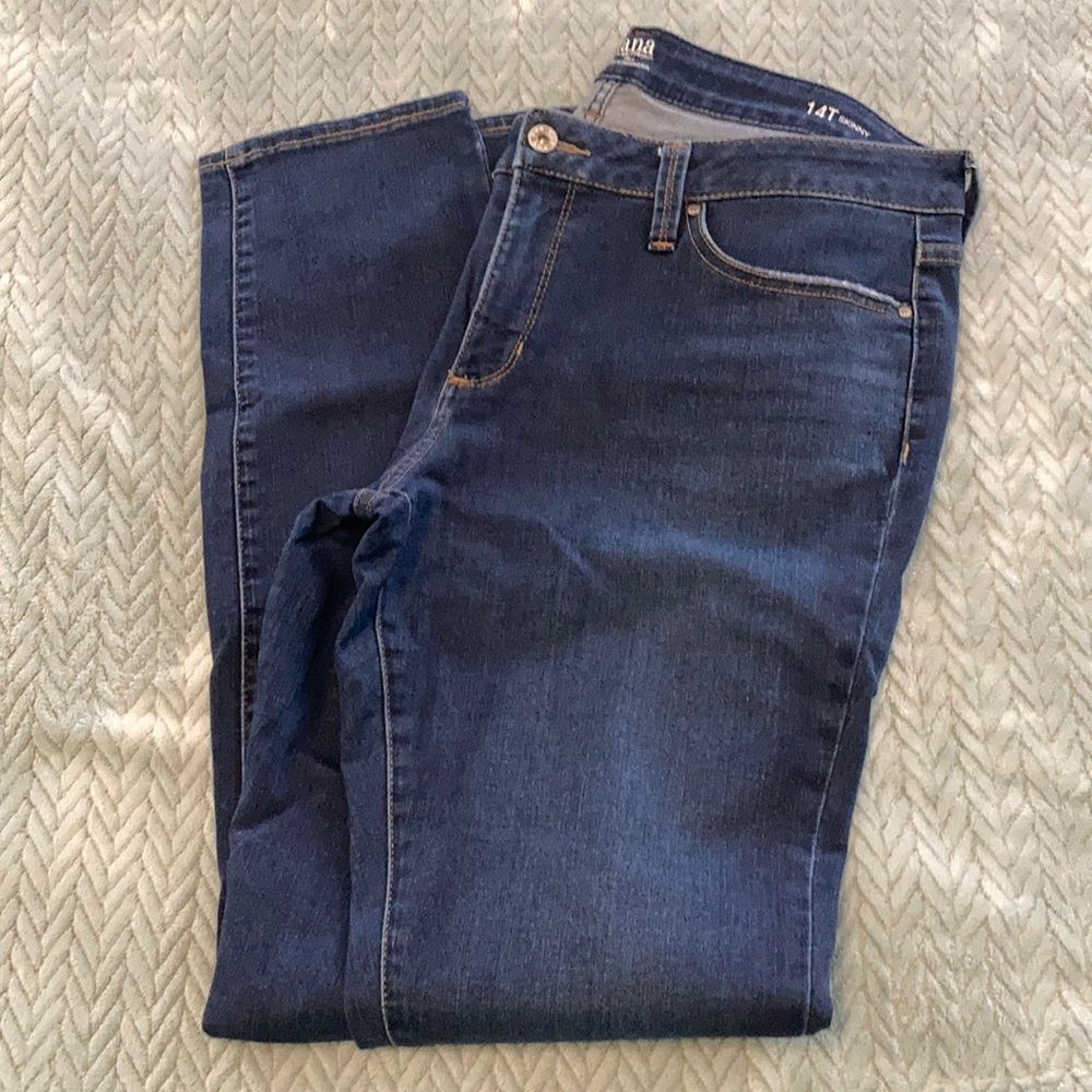 A.N.A. Womens Skinny Jeans size 14 tall